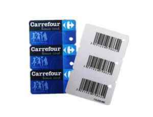 barcode key tag card